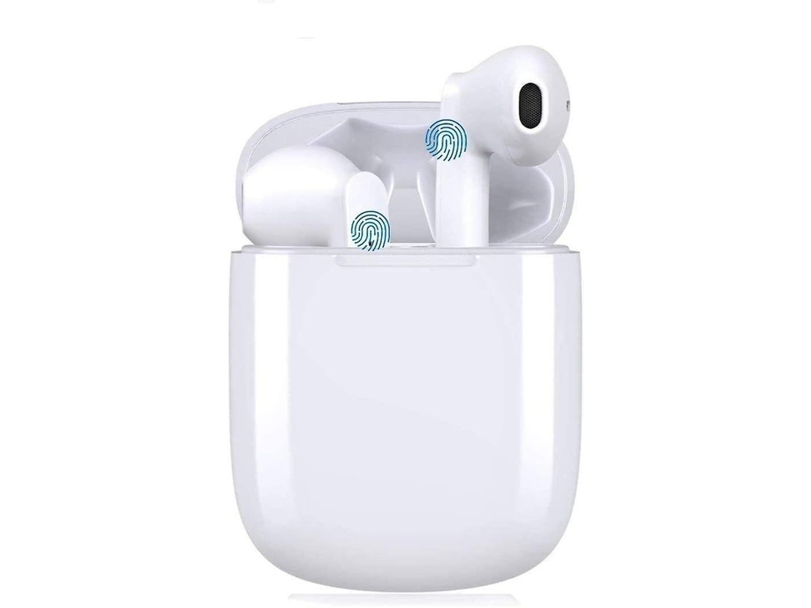 Auriculares In Ear True Wireless Bluetooth Com Cancelamento De Ruído Branco