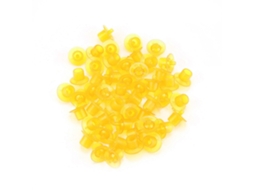 Primerox em flocos para reprodução em água da chuva, 50 unidades, abelha ferramenta, amarelo | S/BRAND