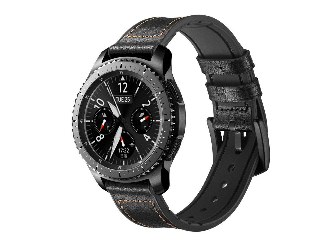 Pulseira Samsung Gear S3 Classic, Frontier, Galaxy Watch 22 Mm Couro P