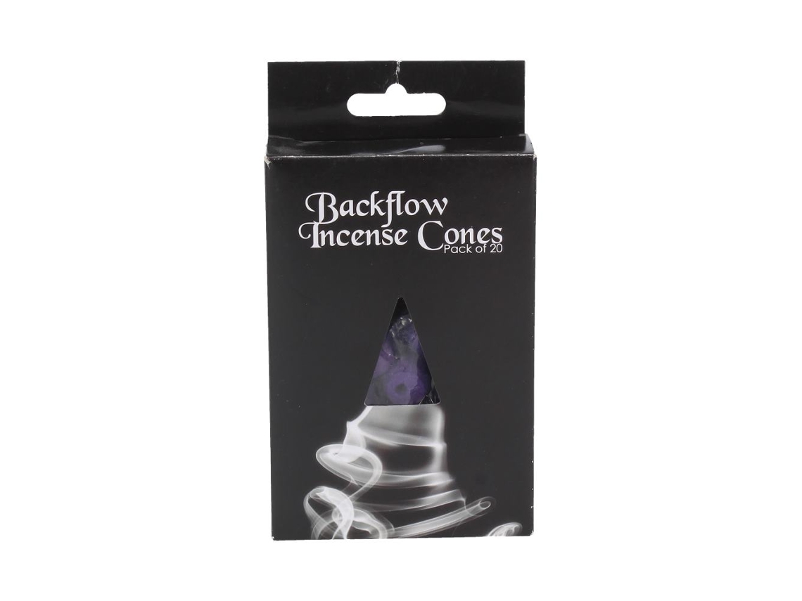Cones De Incenso De Refluxo Lavanda (pacote De 20)