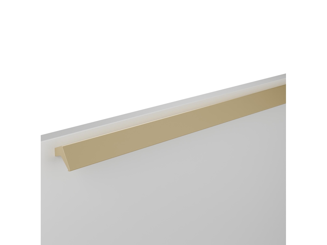 Puxador para Móveis HARDWAREXCHANGE em Zamac com 240mm de Distância entre Eixos (Latão Galvanizado)