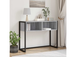 Vidaxl Mesa De Apoio Cinza Sonoma 100 X 36 X 75 Cm