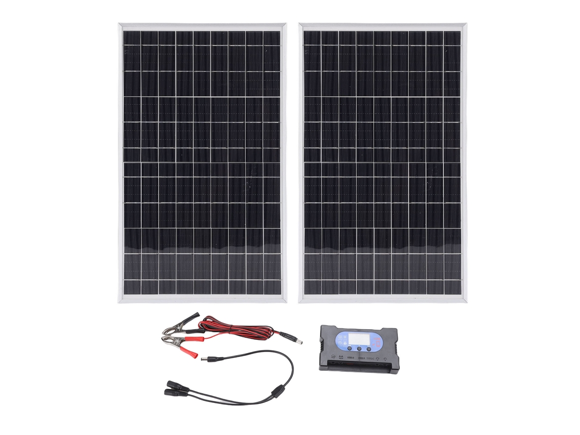 Painel Solar De 20w Com Controlador Inteligente 100a 12/24v Laxiscreed Para Carregamento Rápido