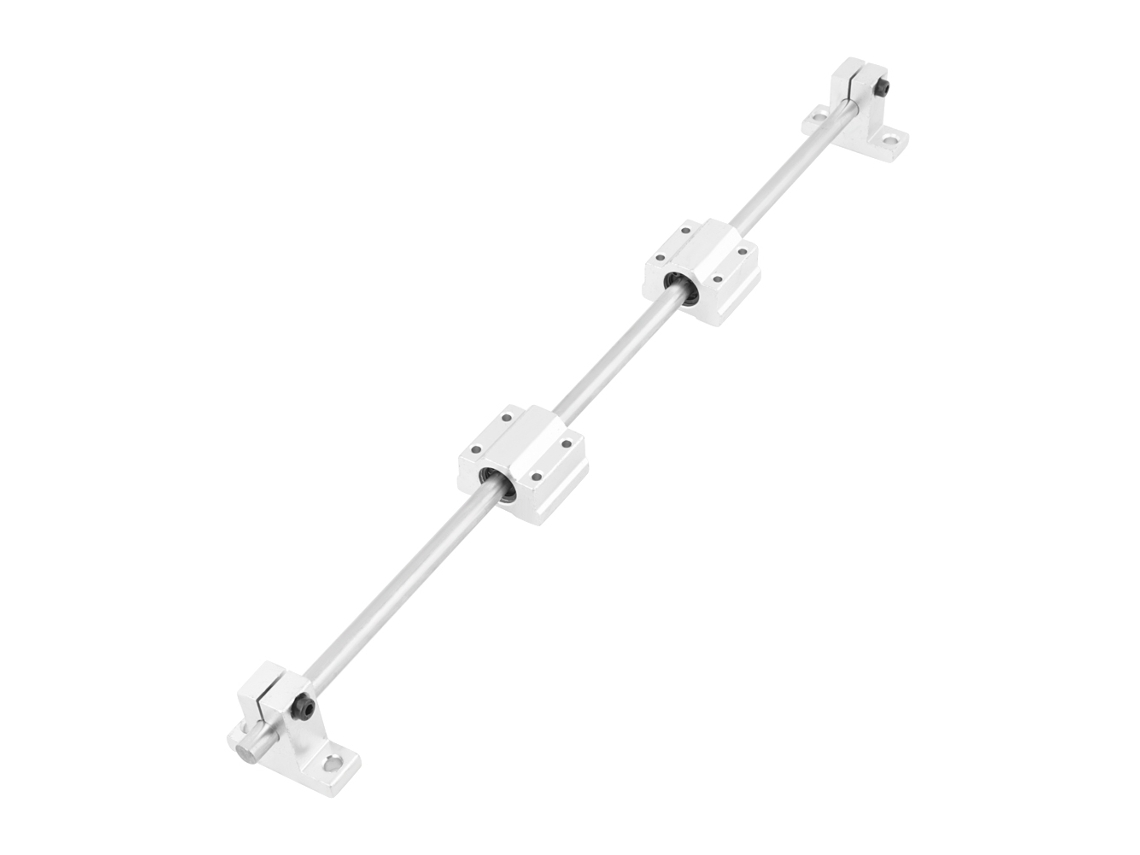 Kit De Eixo Linear De 8mm X 400mm Com Bloco De Rolamento Sc8uu Para Impressora 3d