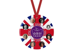 Laxiscreed Colar De Homenagem Memorial Para Celebrar 70 Anos Da Rainha Britânica
