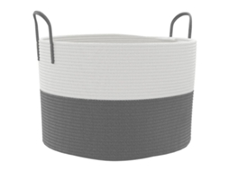 Storage Basket, Storage Baskets Vidaxl Multicolor Algodão (51 X 33 Cm)