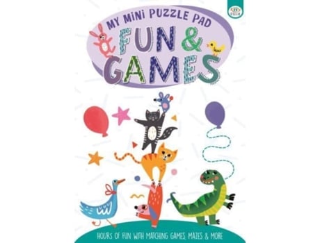 Livro My Mini Puzzle Pad Fun Amp Games De Elizabeth Golding (inglês)