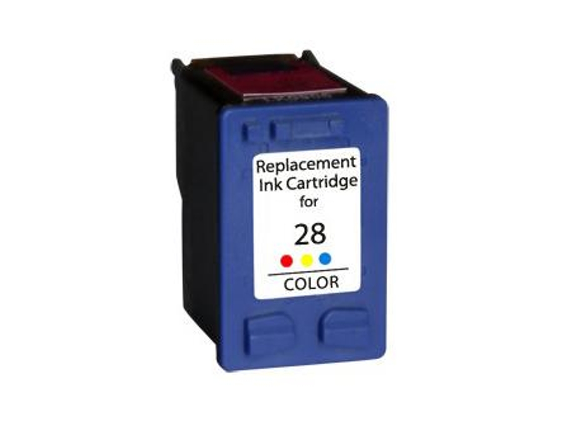 Tinteiro reciclado hp 28 tricolor