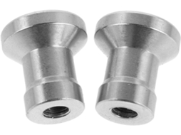 Puxador De Aço Inoxidável Reforçado 8mm Para Lareira, 2 Peças, Com Rosca, Mini, Resistente