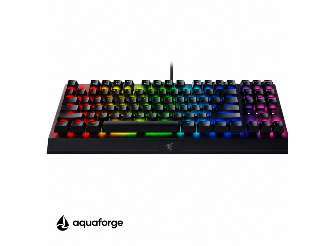Teclado Mecânico Rgb 87 Teclas Switch Verde