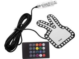 Luz Multifuncional Gleavi Em Pvc, Luz Led Usb Acionada Por Gestos Para Prevenção De Colisões Traseiras Durante A