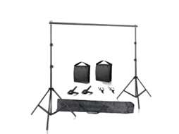Sistema De Suporte Para Fotografia, Fundo Ajustável, Tela Verde Chromakey,suporte 2x3m,básico Com Sandbag Oem