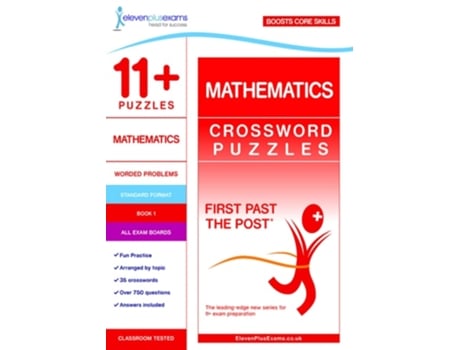 Livro 11 Puzzles Mathematics Crossword Puzzles Book 1 de Eleven Plus Exams (Inglês)