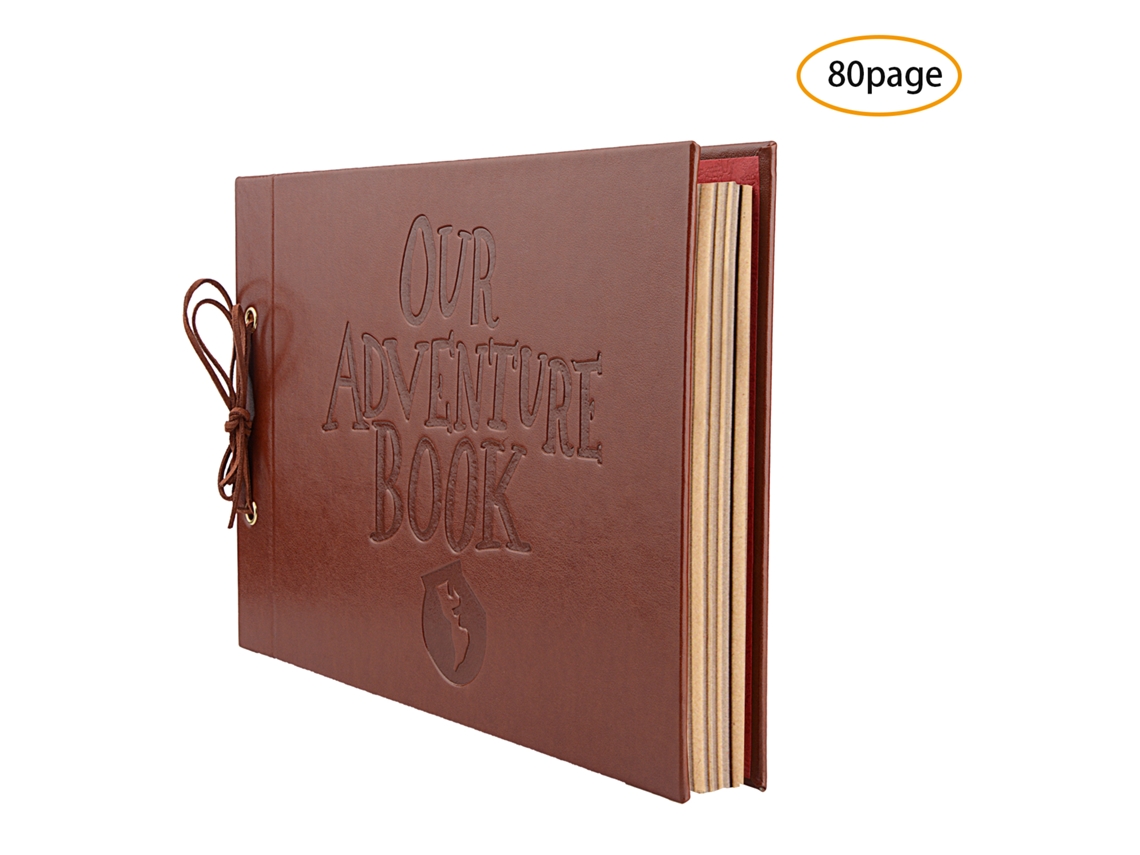 Álbum De Fotos Adventure Laxiscreed Em Pele Pu Com Cantos Protegidos Para Memórias Especiais