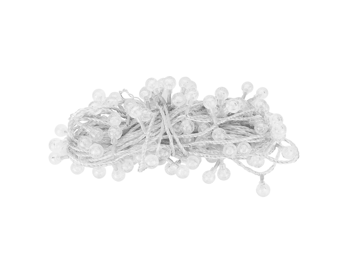 Rebe-cadenas De Luces Led Gotas 10m 100led 24v Impermeables Para Navidad Coloridas Decoración