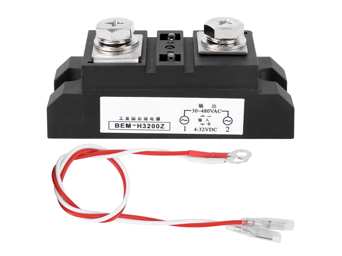 Relé de Estado Sólido Bem H3200Z 200A Control DC AC S/MARCA