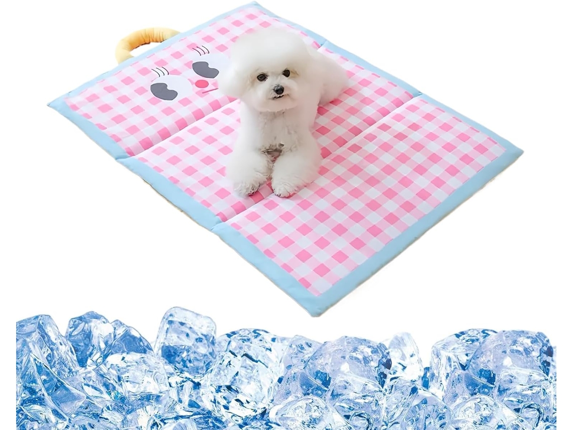 Tapete Refrescante, para Cães e Gatos, Impermeável, Dobrável, Portátil, Macio AQUAFORGE