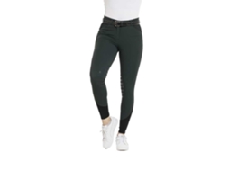 Calça de Montar com Reforço de Joelho de Silicone Josephine Preto 34Equitheme