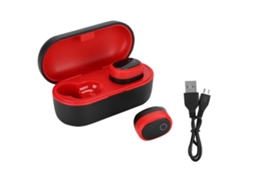 Fones de Ouvido Bluetooth Tws com Conexão Sem Fio, Vestíveis para Esportes EOOCOO