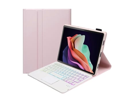 Capa De Couro Para Tablet Ah13 As, Ultrafina, Destacável, Com Teclado Bluetooth E Touchpad Para Huawei Matepad Se 10.4 Saisiyiky (ah13 As)