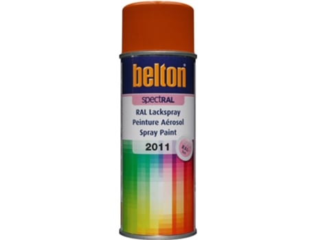 Spray Belton Spect Ral Brilhante 400 Ml (Ral 2011 Laranja Intenso)