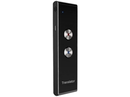 Traductor De Voz Inteligente Simultáneo En Tiempo Real Negro Bxk Para Android E Ios Con Traducción De Texto