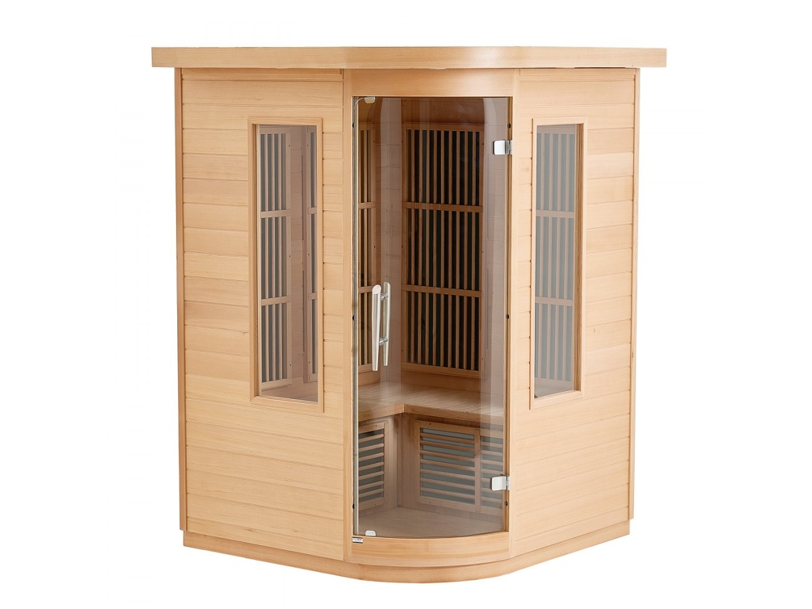 Cabine Infravermelhos Para 2 Pessoas Com Painéis De Grafeno, Cromoterapia E 2000w Tekmaquinas