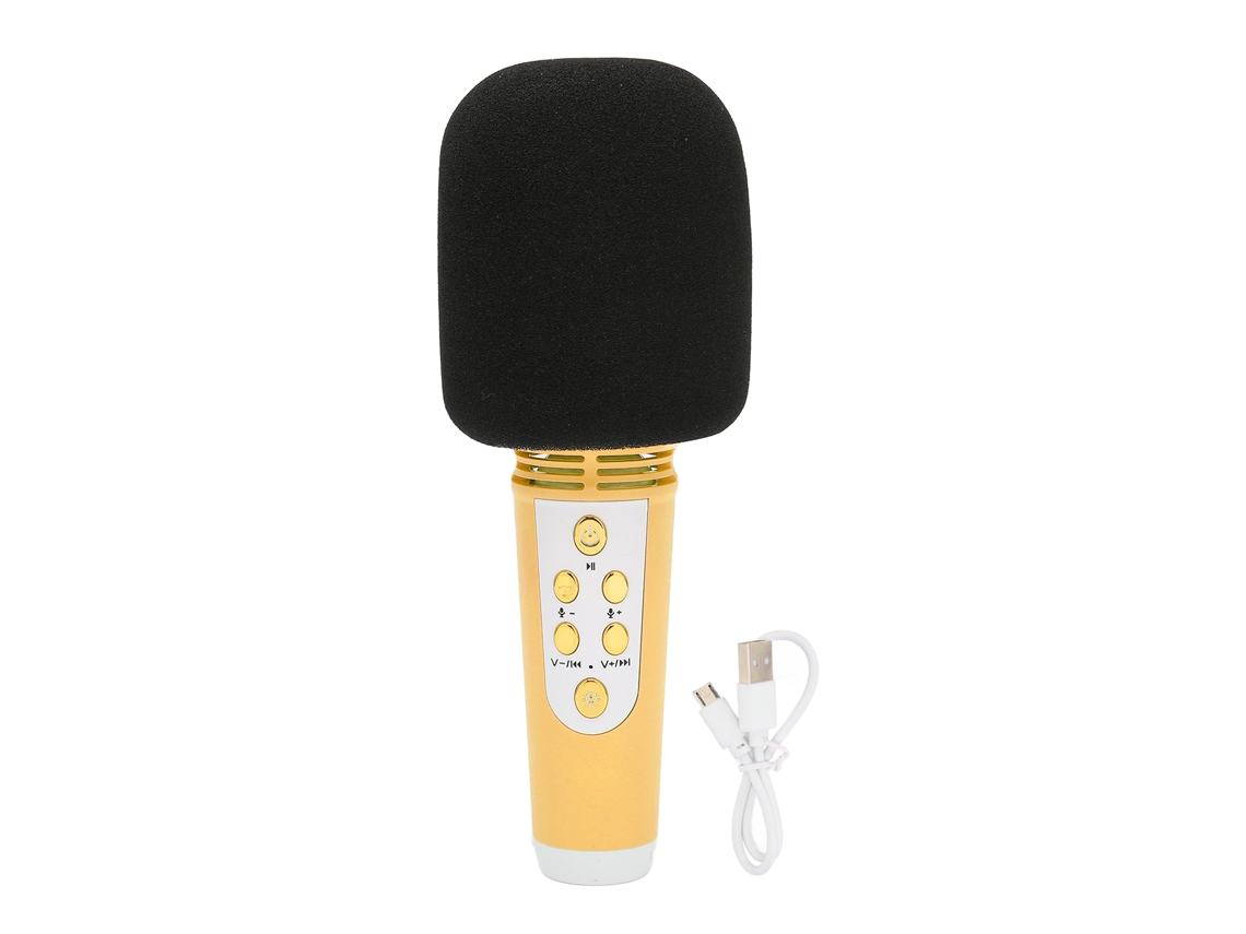 Microfone Sem Fio Bateria Integrada Enviado L818 Microfone de Karaoke Sem Fio Bluetooth EOOCOO (karaoke Portátil Sem Fio Bluetooth)