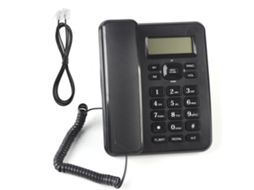 Telefone Fixo Com Fio Para Casa E Escritório