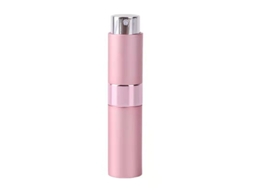 Frasco de Perfume Spray Reutilizável para Viagem Dispensador Portátil MDUG (8ml Rosa)