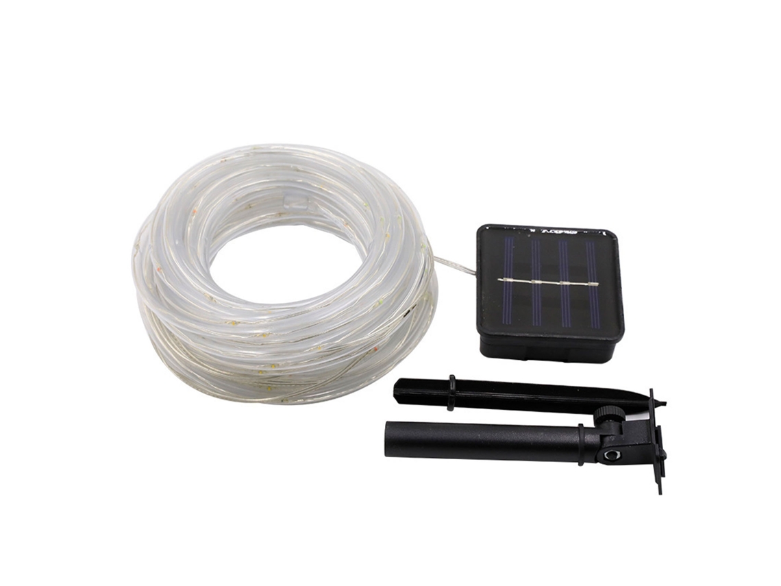 Luz de Corda Led Solar LAXISCREED 8 Modos Jardim 39.4ft