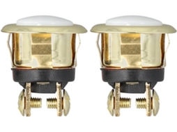 Campainha Com Fio E 2 Botões De Led, Interruptor De Campainha Sensível Ao Toque, Design À Prova D Água E Resistente A