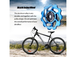 Ztto Roda De Correia De Engrenagem Traseira De Bicicleta Mtb Com Rolamento Cerâmico Cnc 11t 4mm 5mm 6mm