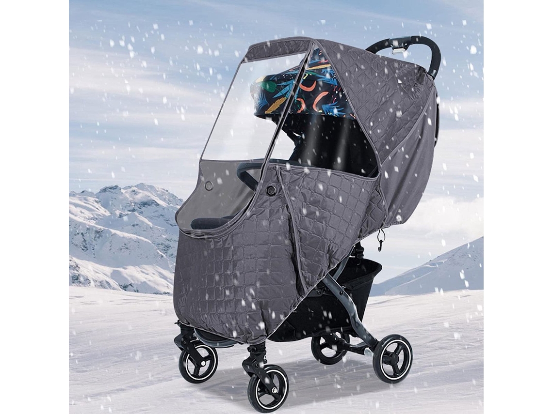 Capa de Chuva Universal para Carrinho de Bebê AQUAFORGE
