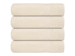 Hand Towel, Hand Towels Vidaxl Creme Algodão (50 X 100 Cm)