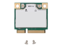 Placa De Internet Sem Fio Gigabit Wifi6 Mini Pcie 2400mbps Para Win10 11 64bit