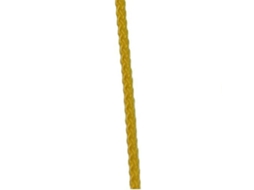 Corda de Poliéster 12 M Amarelo 4 Mmpoly Ropes