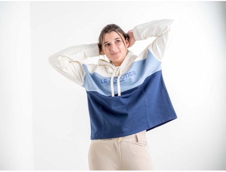 Hoodie de Mulher para Equitação LE SABOTIER Edgard Azul (M)