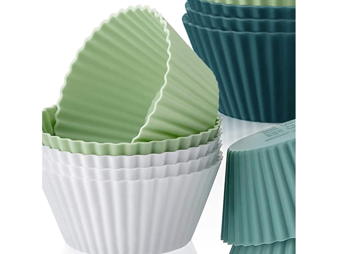 Formas Para Muffins E Cupcakes, 12 Unidades, Para Doces E Sobremesas