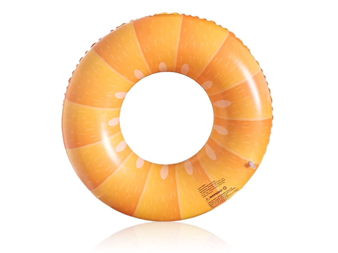 Boia Inflável Resistente Laranja para Natação, Flutuantes, Piscina AQUAFORGE