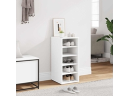 Vidaxl Armário Para Sapatos 31,5x35x70 Cm Derivados De Madeira Branco