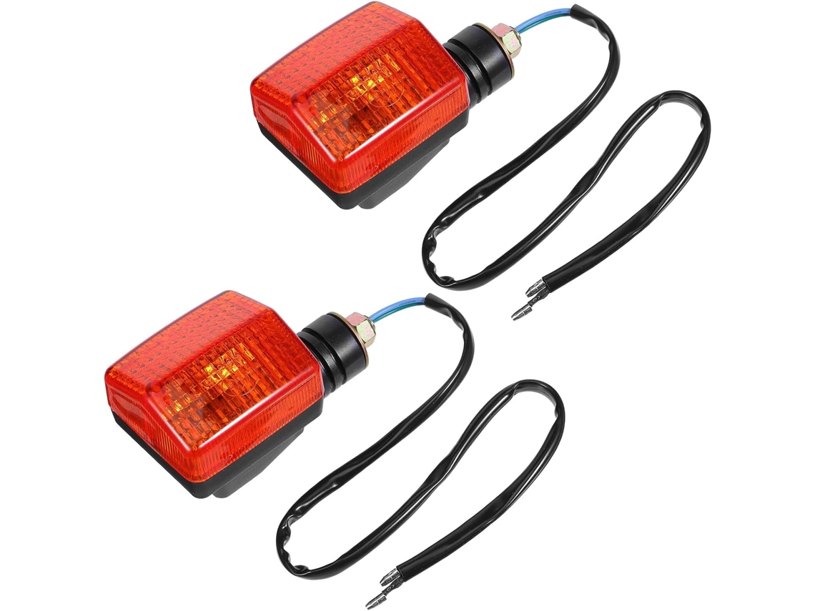 Luzes LED à prova d'água para motocicleta e lanternas traseiras universais compactas para scooter CBT125.