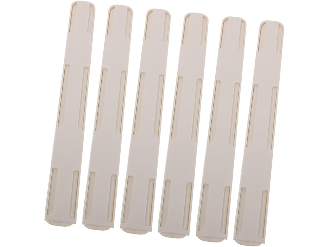 Conjunto De 6 Corrediças Ajustáveis Para Gavetas E Armários, Com Adesivo, Para Cozinha