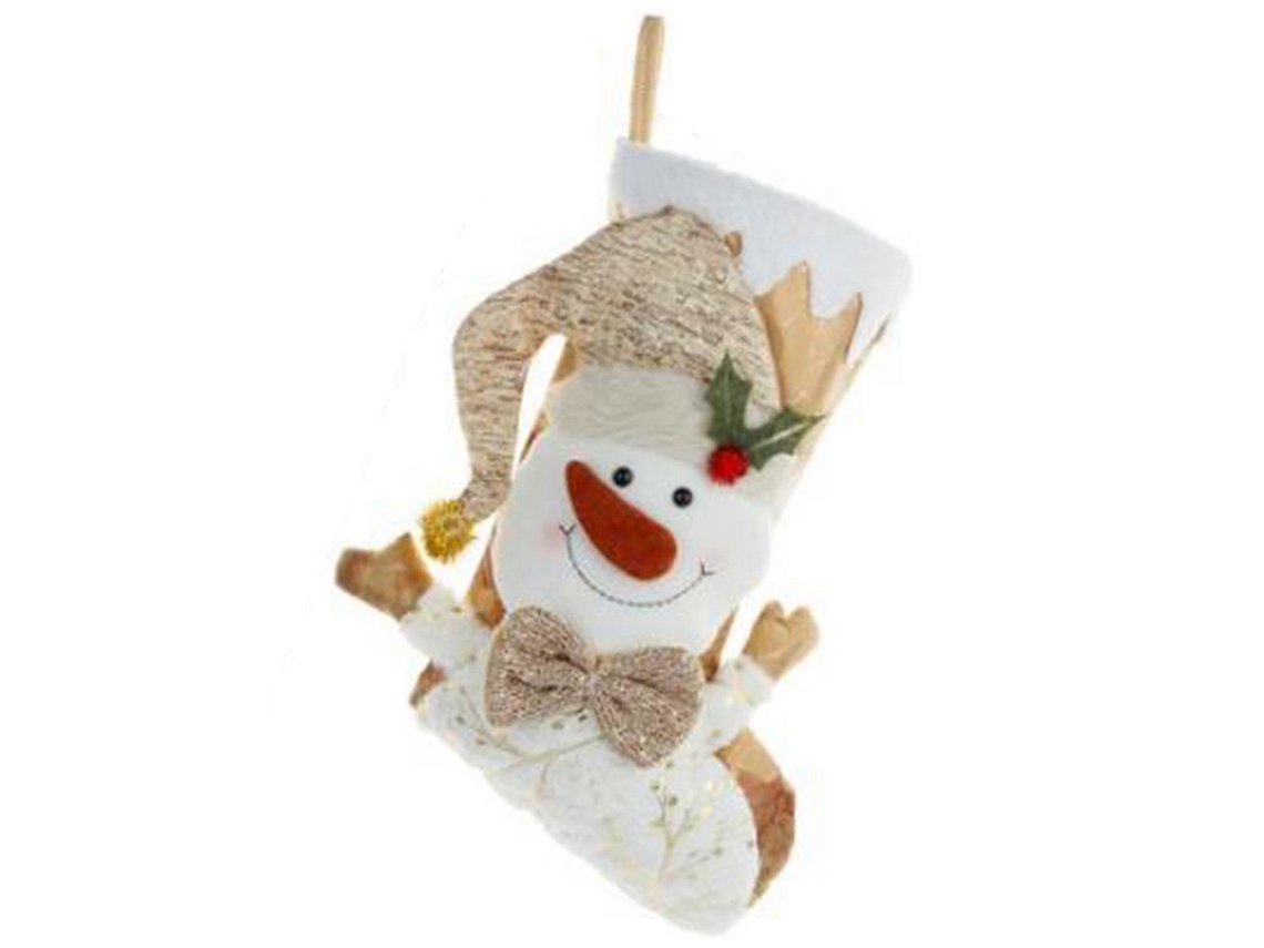 Meia De Natal Estilo Nrdico Com Papai Noel E Boneco De Neve Em 3d, Decorao Natalina Para Crianas, Saco De Presente De Natal. Hengjian