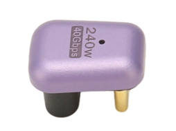 Adaptador Type c LAXISCREED 240w 40gbps U 180°