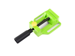 Morsa De Bancada, Construção Em Liga De Alumínio, Modo De Acionamento Manual, Verde