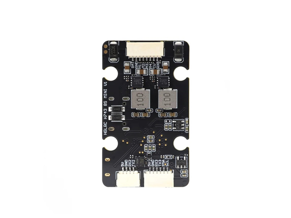 Controlador de Voo 20x20mm Hglrc H743 8s Mini V1 2 8s Icm42688 para Drones de Corrida Fpv Rc MDUG