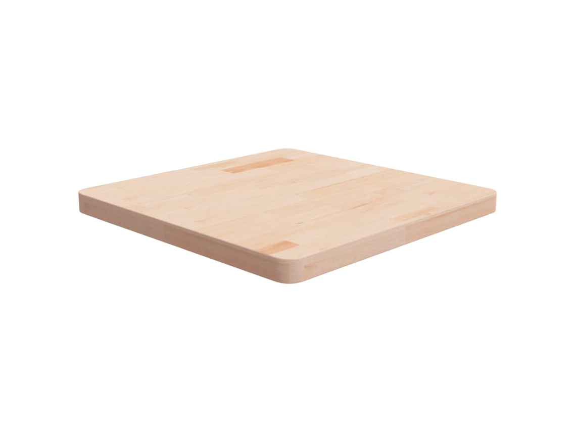 Tampo de mesa VIDAXL Marrom Madeira de carvalho (60x60x4 )