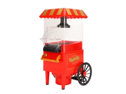 Fabricador de Pipocas 1200w, Sem Óleo, Ar Quente, Operação de Um Botão, Casa, Plugue EU 220v