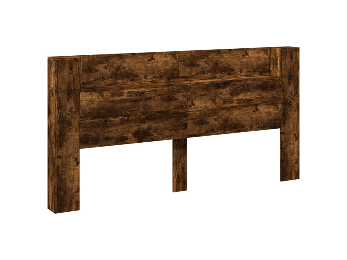 Cabeceira com Cabeceira Carvalho Defumado 200x16,5x103,5 cm MAISON EXCLUSIVE
